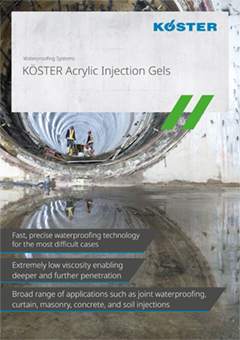KÖSTER Acrylic Injection Gels