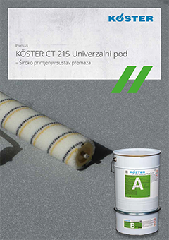 KÖSTER CT 215 Univerzalni pod