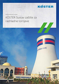 KÖSTER Sustav zaštite za rashladne tornjeve